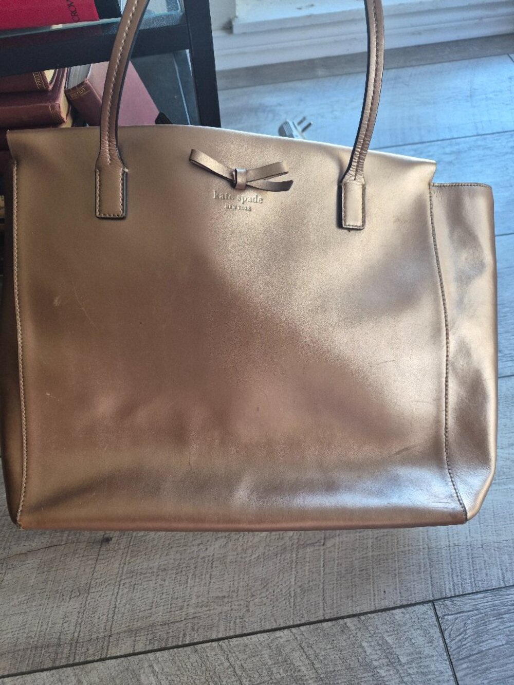 Kate Spade Gold Tote